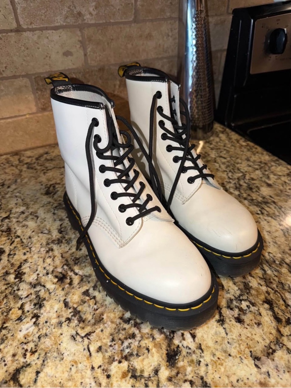 Dr Marten’s Platform Combat Boots